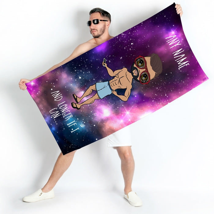 MrCB Love Until The Stars Beach Towel - Image 1