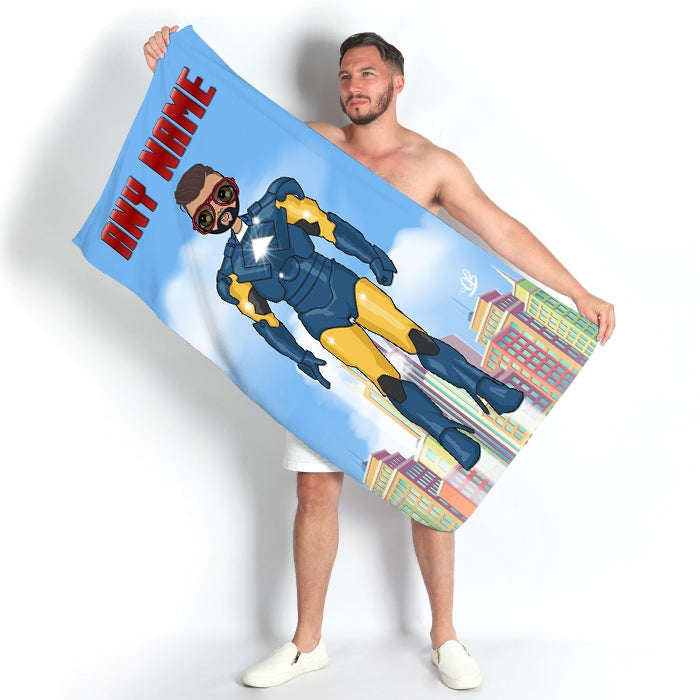 MrCB Metal Hero Beach Towel - Image 2