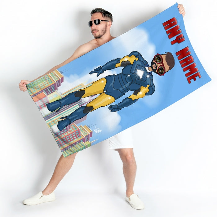 MrCB Metal Hero Beach Towel - Image 3