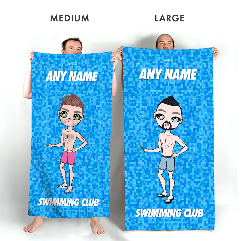 MrCB Personalized Pool Texture Swimming Towel - Image 5