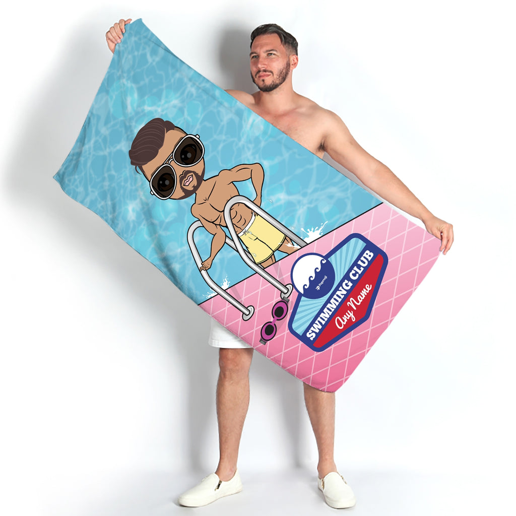 MrCB Personalized Poolside Swimming Towel - Image 3