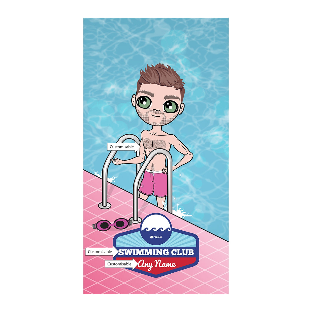 MrCB Personalized Poolside Swimming Towel - Image 2