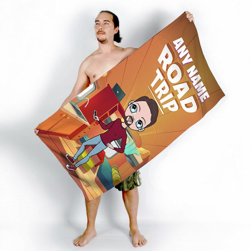MrCB Road Trip Beach Towel - Image 2
