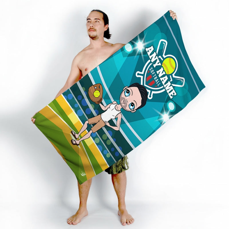 MrCB Softball Beach Towel - Image 3