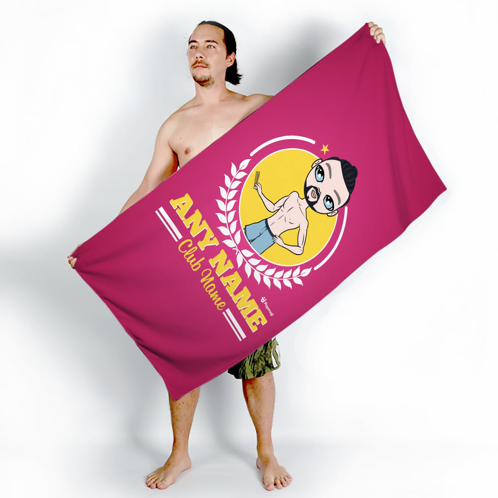 MrCB Personalized Varsity Swimming Towel - Image 5