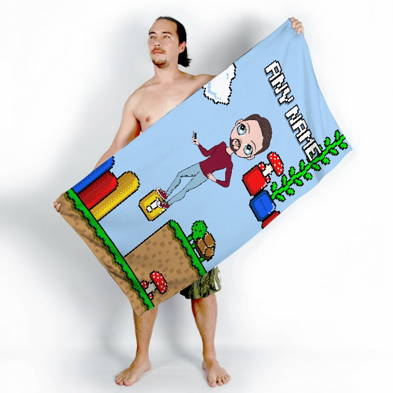 MrCB Super Gamer Beach Towel - Image 2