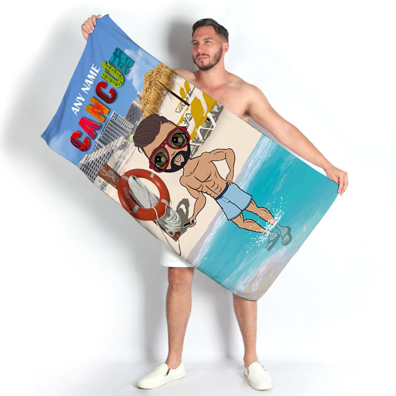 MrCB Cancun Beach Towel - Image 1