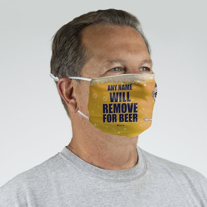 MrCB Personalized Beer Reusable Face Covering - Image 6
