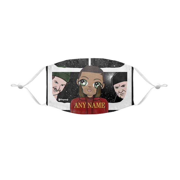 MrCB Personalized Alone At Home Reusable Face Covering - Image 1