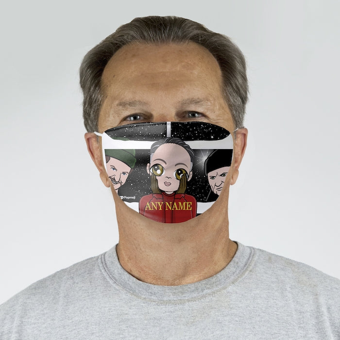 MrCB Personalized Alone At Home Reusable Face Covering - Image 2