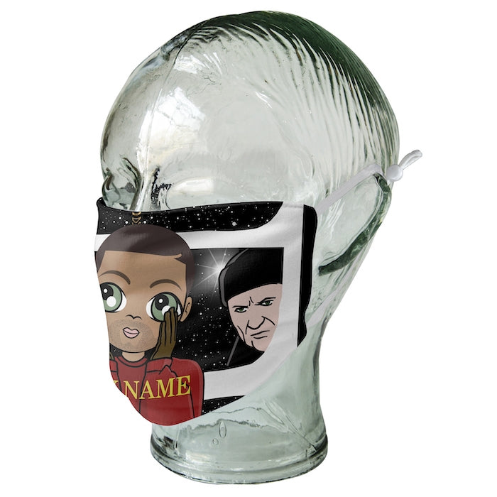 MrCB Personalized Alone At Home Reusable Face Covering - Image 7