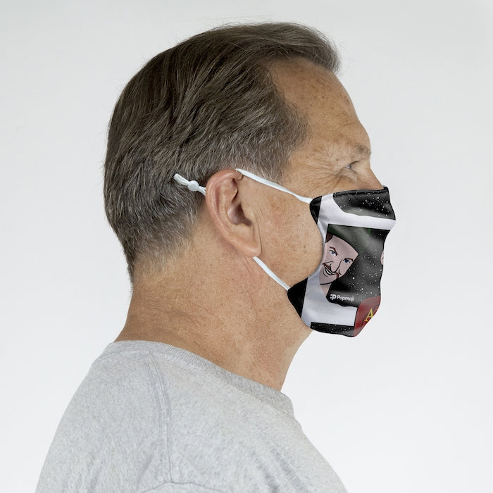 MrCB Personalized Alone At Home Reusable Face Covering - Image 8