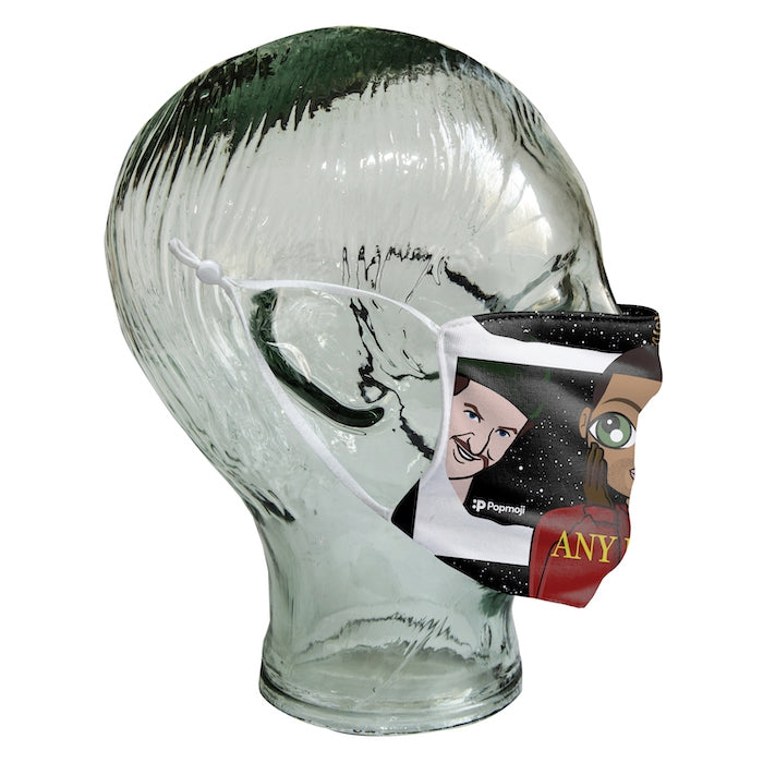 MrCB Personalized Alone At Home Reusable Face Covering - Image 9