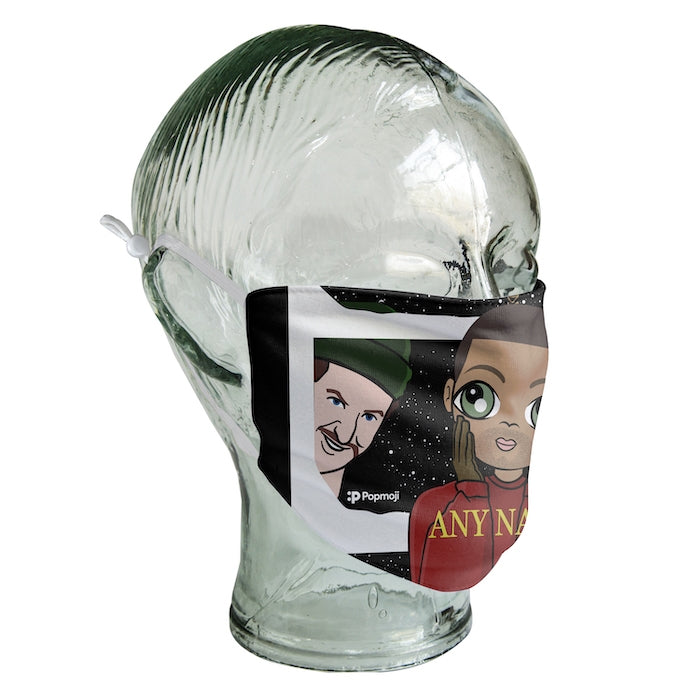 MrCB Personalized Alone At Home Reusable Face Covering - Image 5
