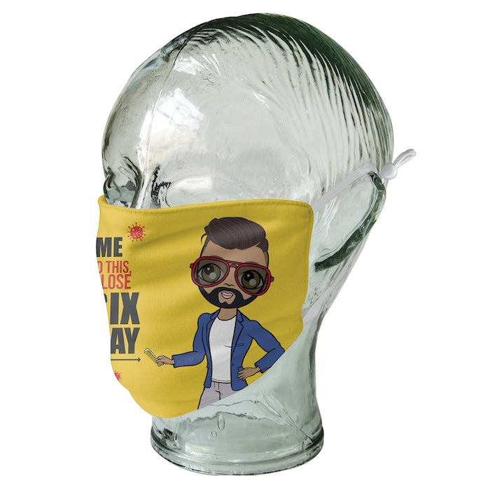 MrCB Personalized Six Feet Reusable Face Covering - Image 6