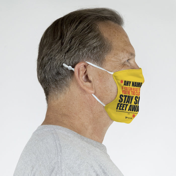 MrCB Personalized Six Feet Reusable Face Covering - Image 7