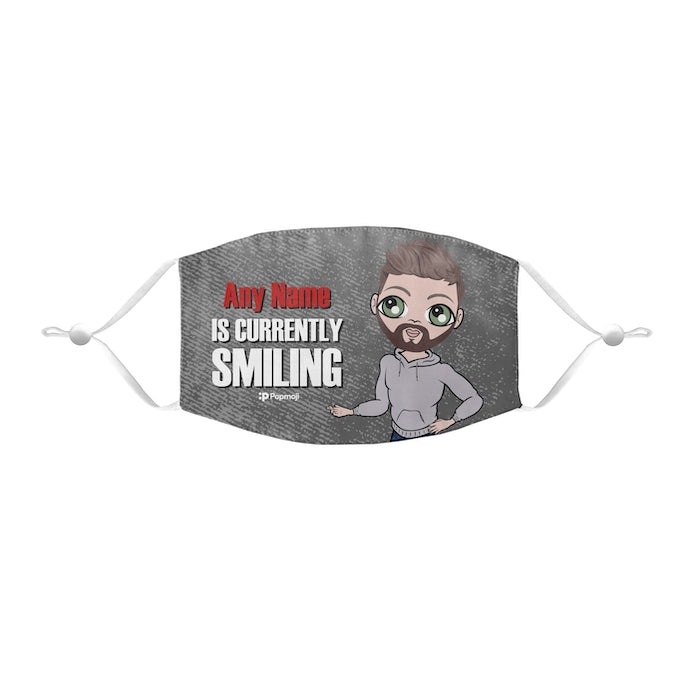 MrCB Personalized Smile Reusable Face Covering - Image 1