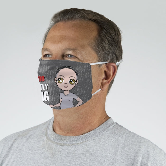 MrCB Personalized Smile Reusable Face Covering - Image 4