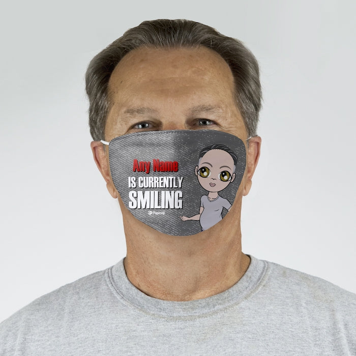 MrCB Personalized Smile Reusable Face Covering - Image 2