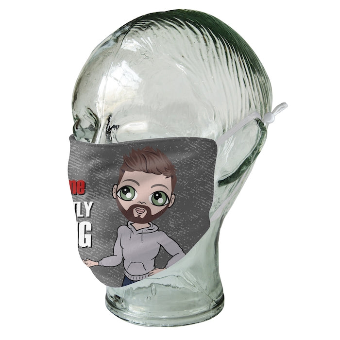 MrCB Personalized Smile Reusable Face Covering - Image 5