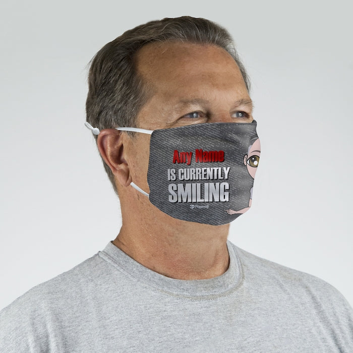 MrCB Personalized Smile Reusable Face Covering - Image 6