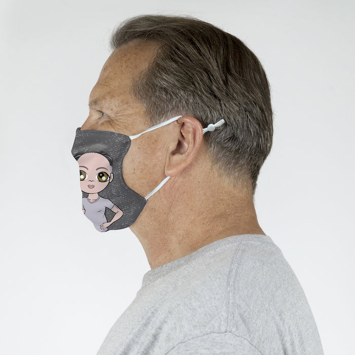 MrCB Personalized Smile Reusable Face Covering - Image 8