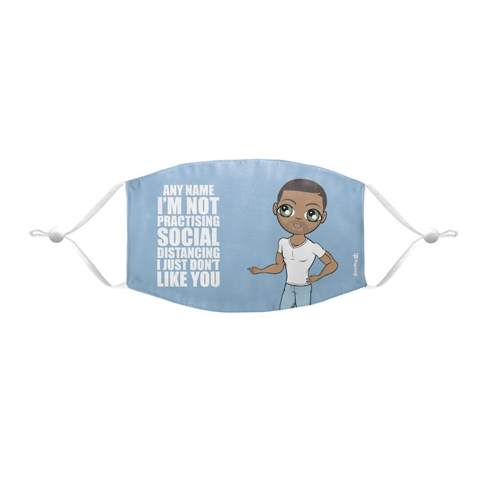 MrCB Personalized Social Distance Reusable Face Covering - Image 1