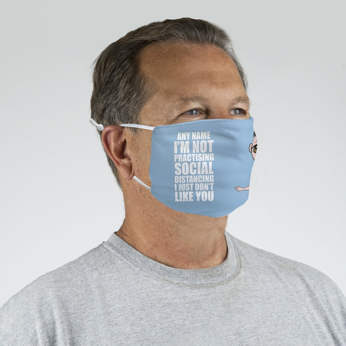MrCB Personalized Social Distance Reusable Face Covering - Image 5