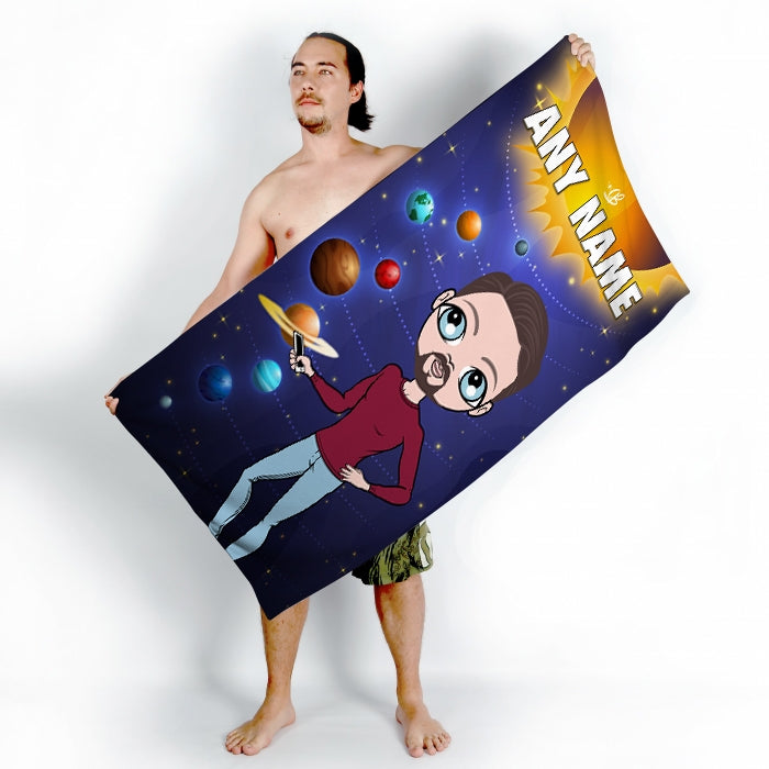 MrCB Galaxy Space Beach Towel - Image 3