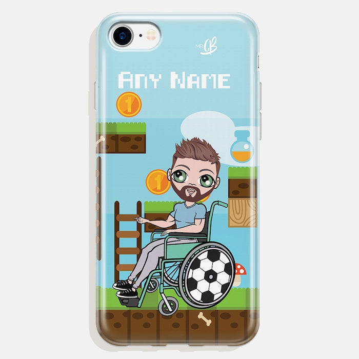 MrCB Wheelchair Personalized Gamer Phone Case - Image 2