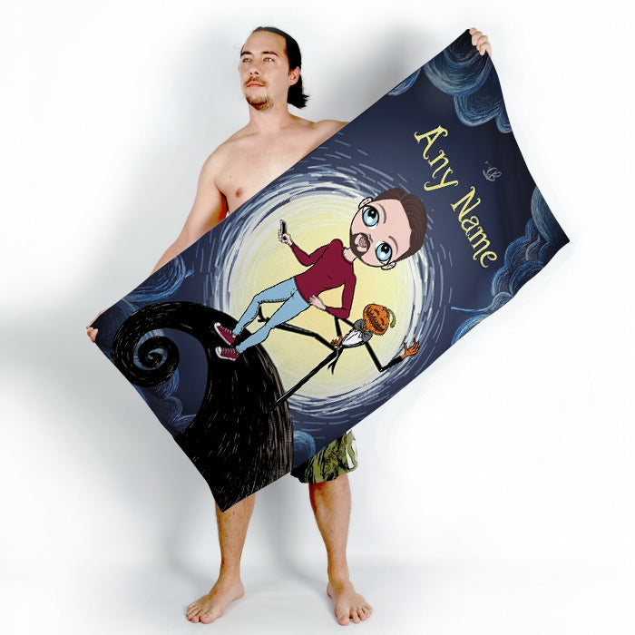 MrCB Halloween Nightmare Beach Towel - Image 2