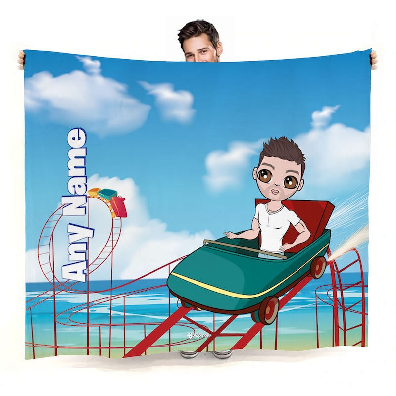 Mens Thrill Seeker Fleece Blanket - Image 1