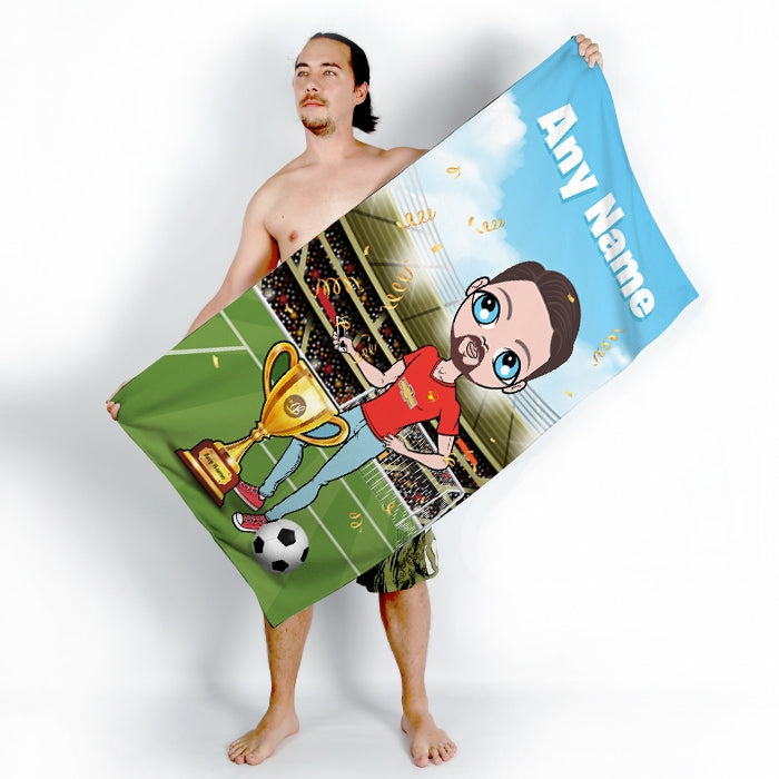 MrCB Football Champ Beach Towel - Image 2