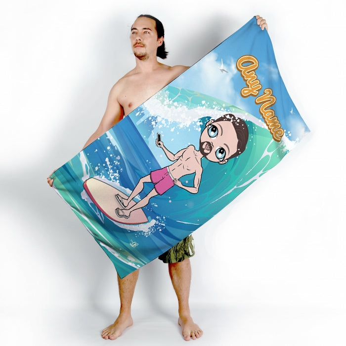 MrCB Surfs Up Beach Towel - Image 4