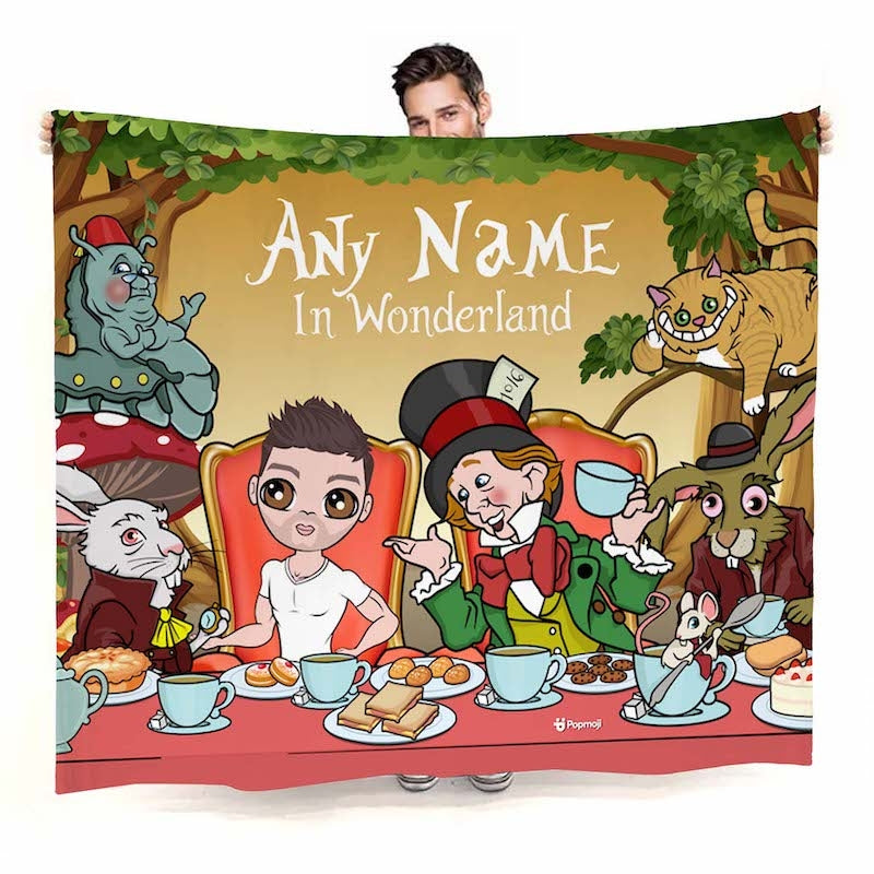 Mens Wonderland Fleece Blanket - Image 1