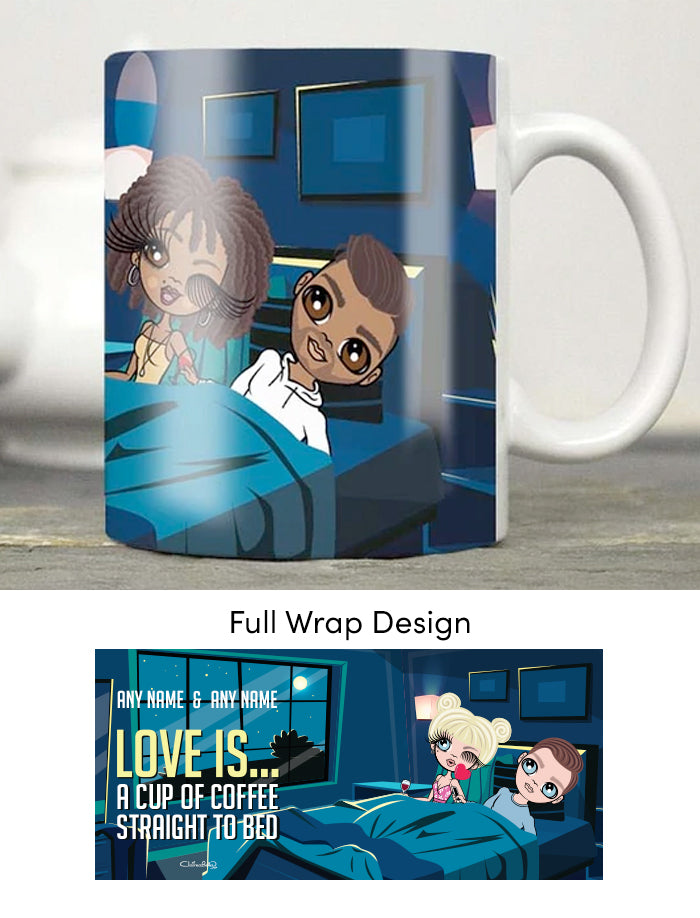 Multi Character Couples Love Is Mug