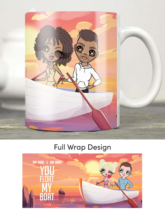 Multi Character Couples Float My Boat Mug