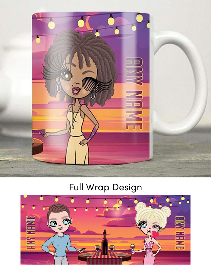 Multi Character Personalized Couples Romantic Meal Mug