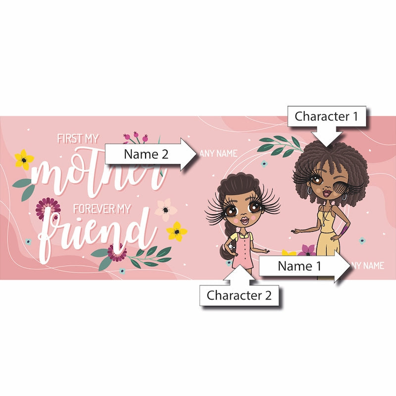 Multi Character Forever My Friend Adult And Child Mug - Image 4