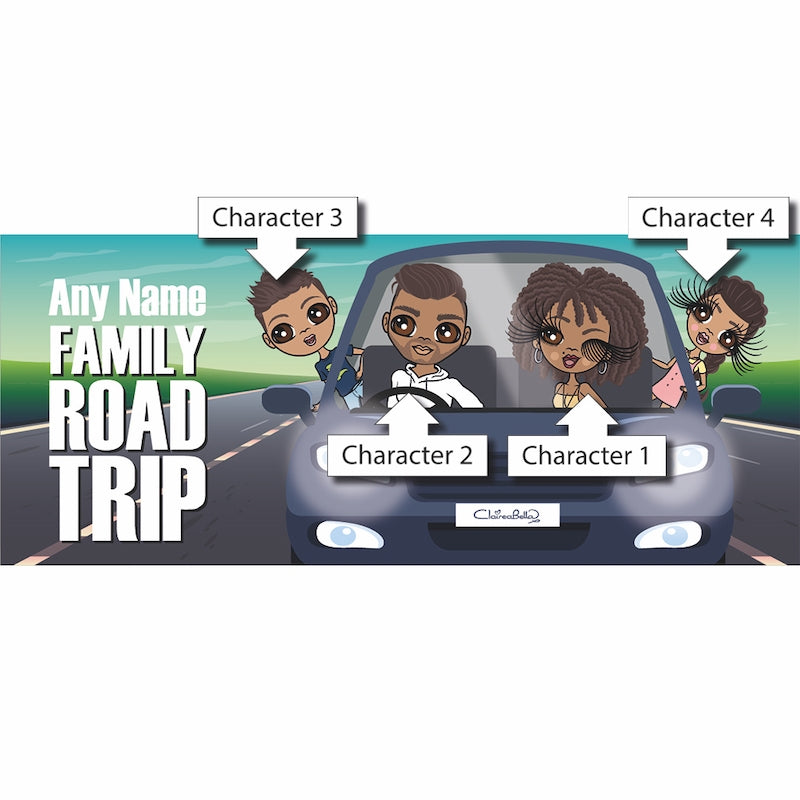 Multi Character Road Trip Family Of 4 Mug - Image 3