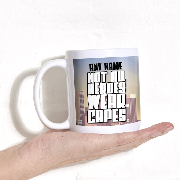 ClaireaBella Not All Heroes Wear Capes Mug - Image 2