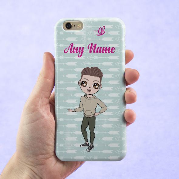 MrCB Personalized Cupid's Arrow Phone Case - Image 1