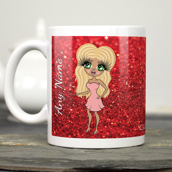 ClaireaBella Romantic Glitter Effect Mug - Image 1