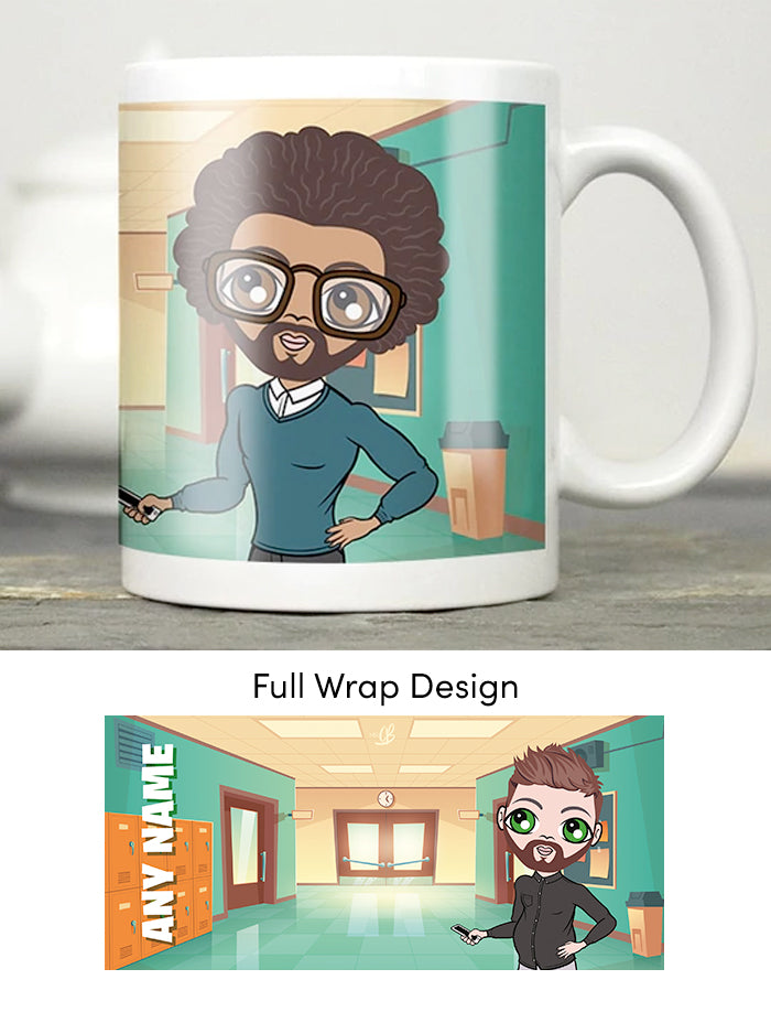 Mens Personalized School Time Mug