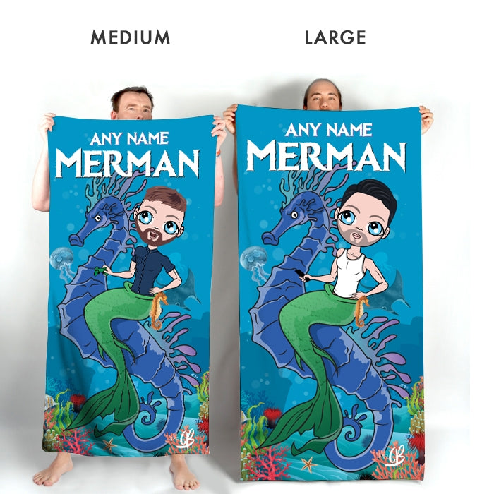 MrCB Merman Beach Towel - Image 2