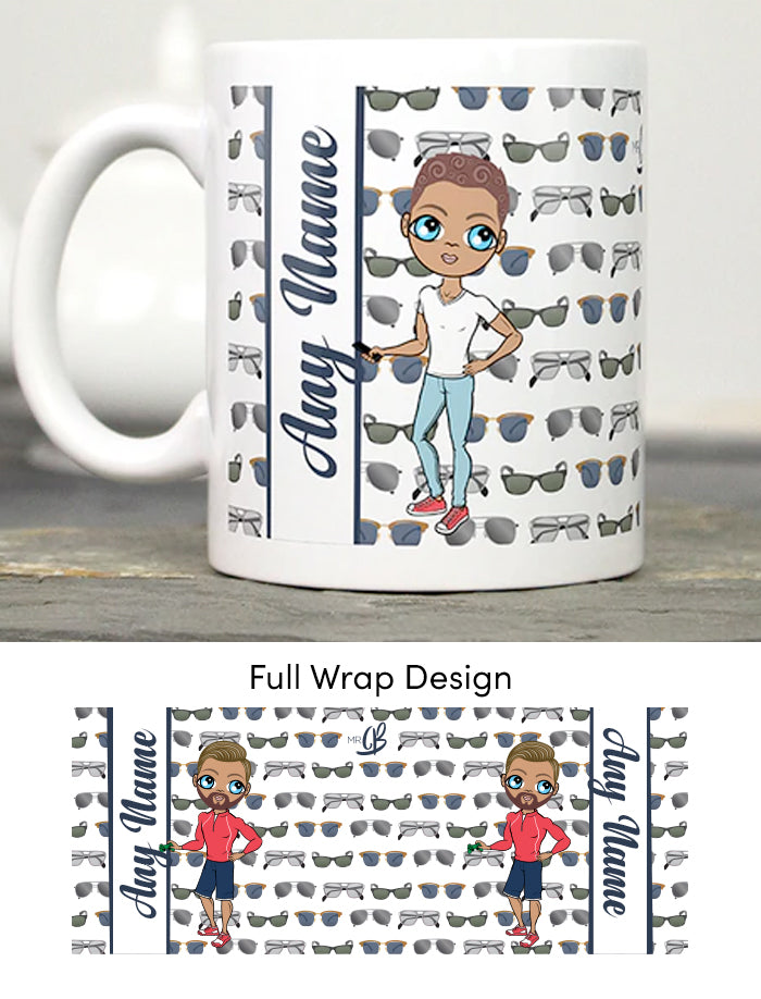 Mens Personalized Shades Mug