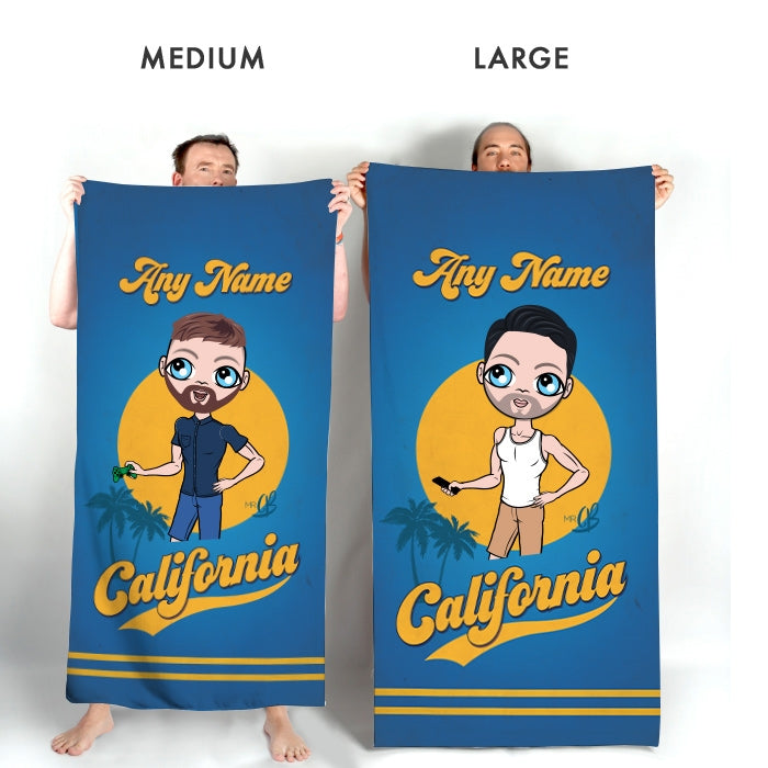 MrCB California Palms Beach Towel - Image 2