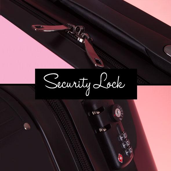ClaireaBella Pastel Pink Suitcase - Image 8