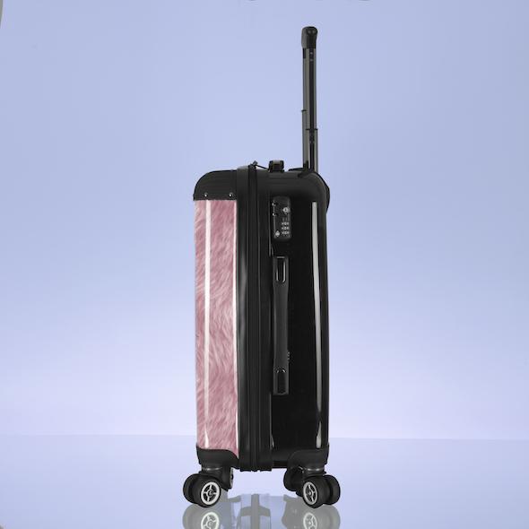 ClaireaBella Fur Effect Suitcase - Image 6