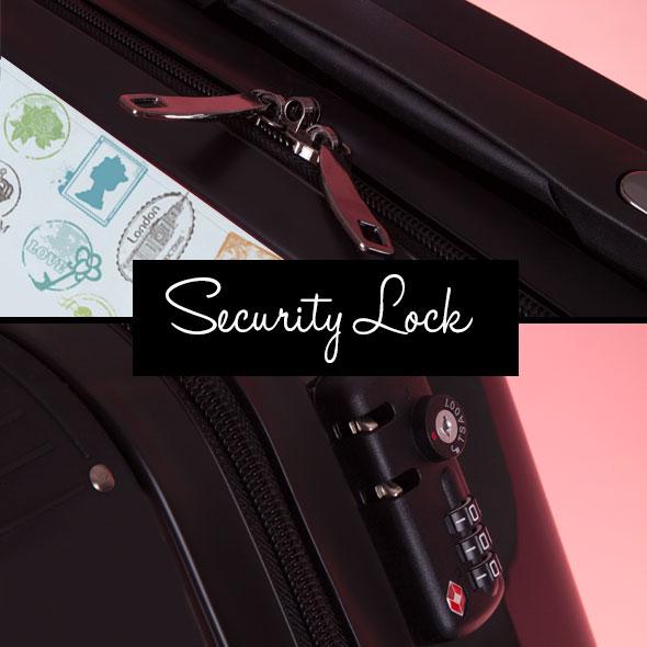 ClaireaBella Travel Stamp Suitcase - Image 8